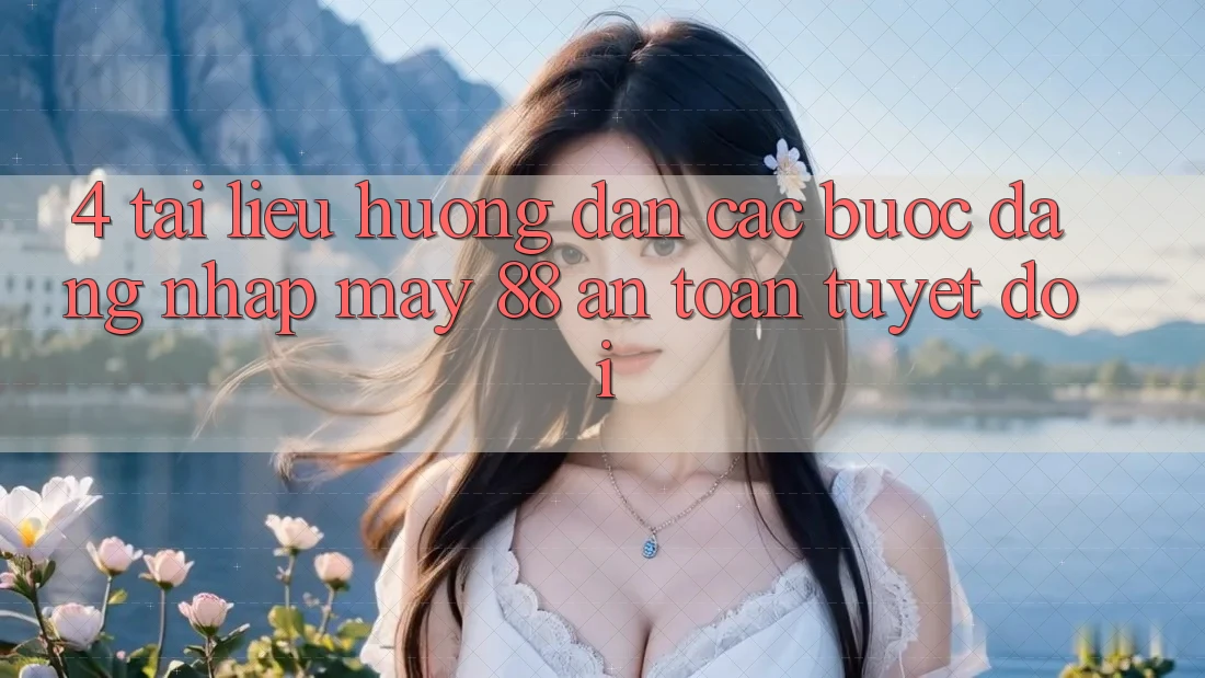 4. Tài liệu hướng dẫn Các Bước Đăng Nhập May-88 An Toàn Tuyệt Đối
