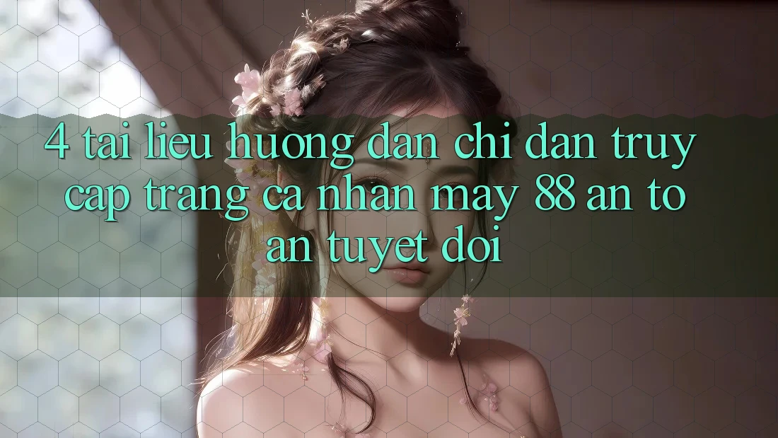 4. Tài liệu hướng dẫn Chỉ dẫn Truy cập trang cá nhân May-88 An Toàn Tuyệt Đối