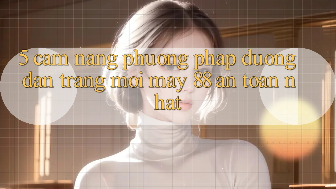 5. Cẩm nang Phương pháp Đường dẫn Trang Mới May-88 An Toàn Nhất