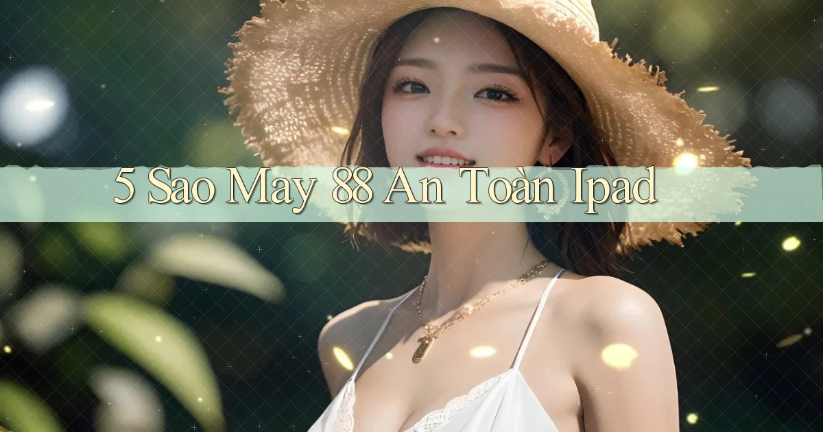 5 sao may 88 an toàn ipad