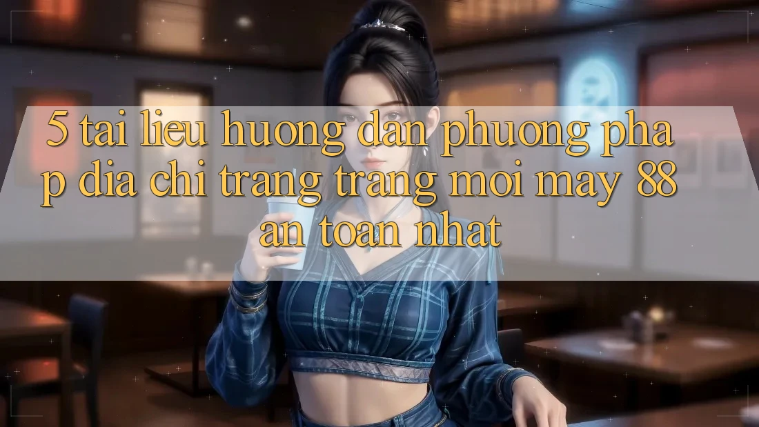 5. Tài liệu hướng dẫn Phương pháp Địa chỉ trang Trang Mới May-88 An toàn Nhất