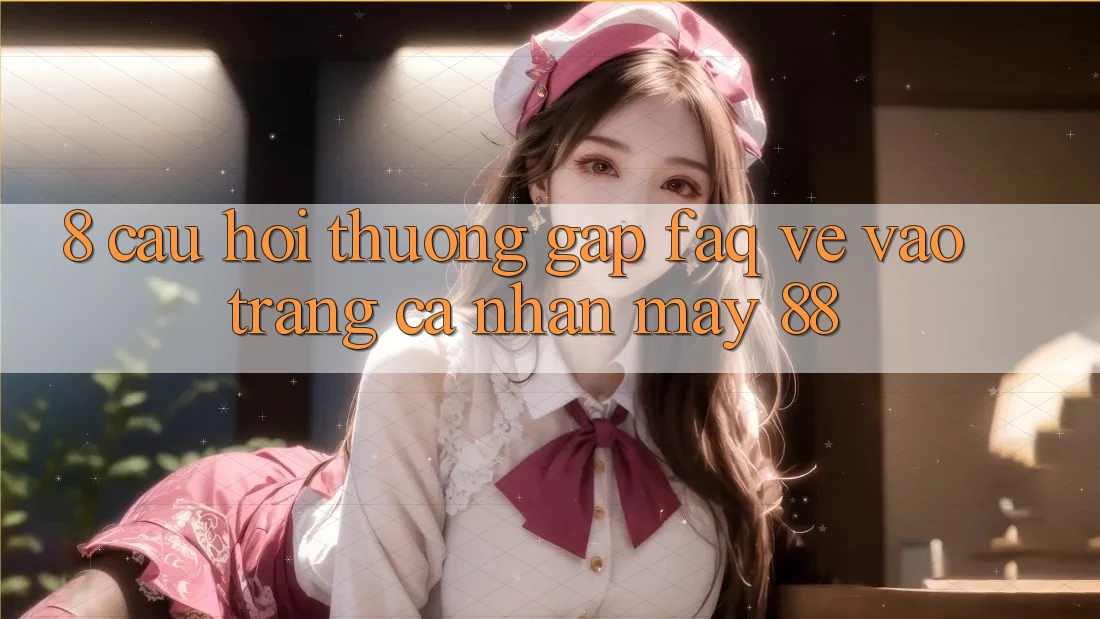 8. Câu Hỏi Thường Gặp (FAQ) Về Vào trang cá nhân May-88