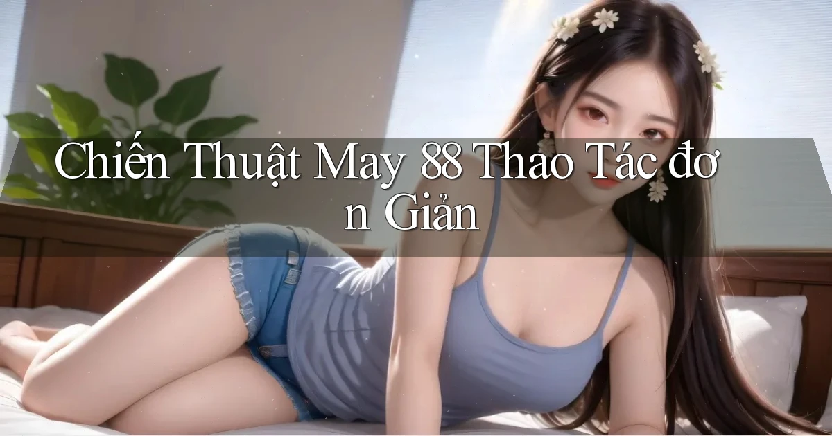 chiến thuật may 88 thao tác đơn giản