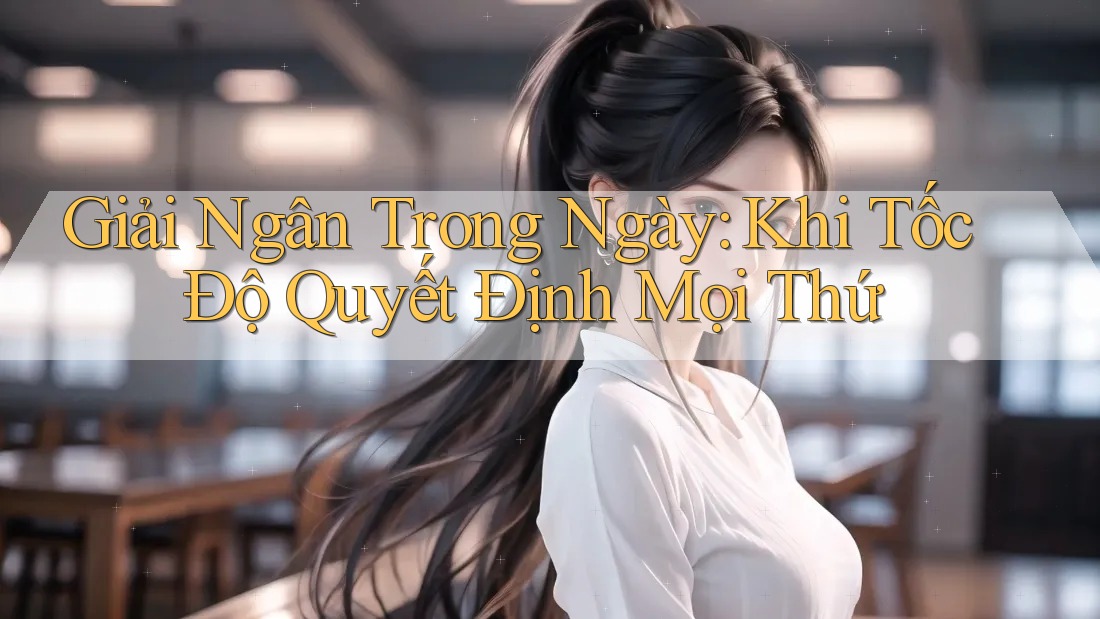 Giải Ngân Trong Ngày: Khi Tốc Độ Quyết Định Mọi Thứ