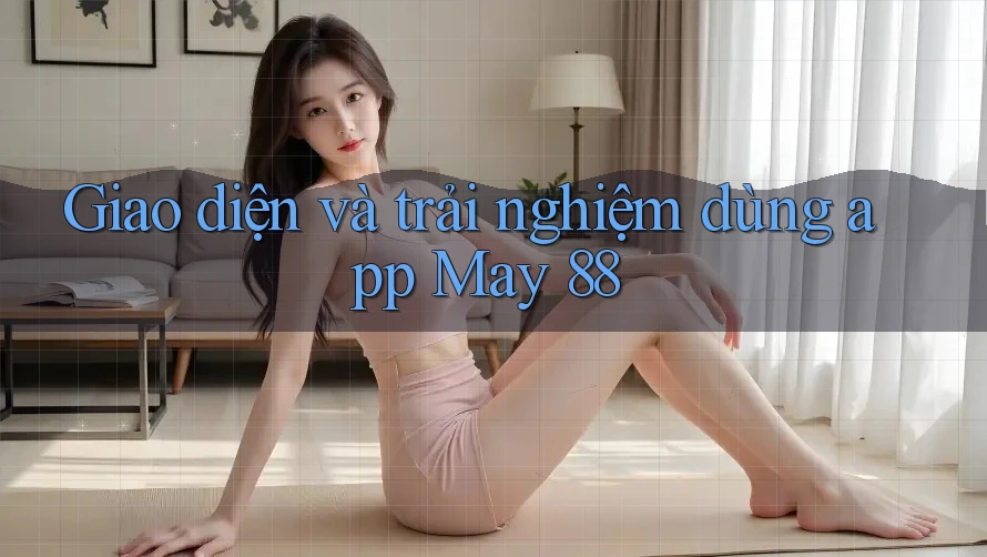 Giao diện và trải nghiệm dùng app May 88