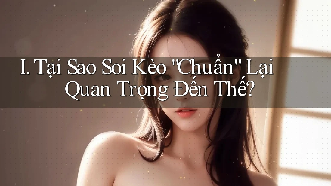 I. Tại Sao Soi Kèo “Chuẩn” Lại Quan Trọng Đến Thế?