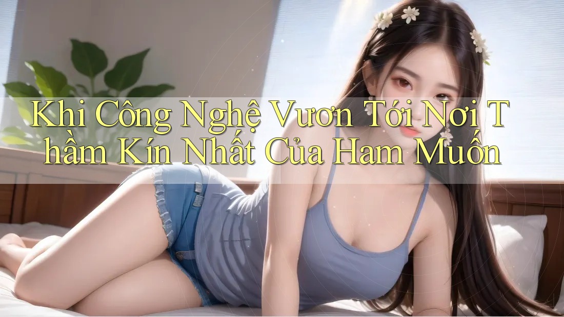 Khi Công Nghệ Vươn Tới Nơi Thầm Kín Nhất Của Ham Muốn