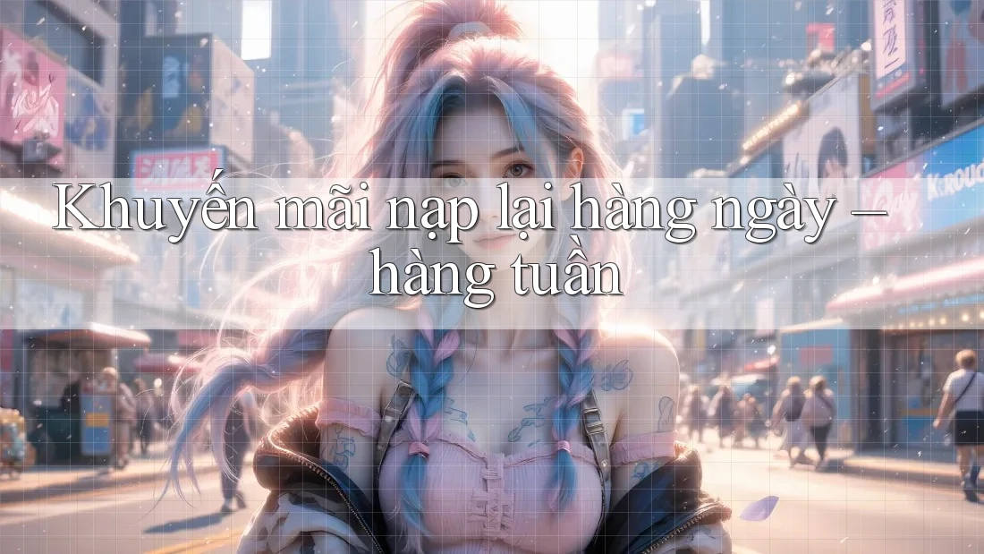 Khuyến mãi nạp lại hàng ngày – hàng tuần
