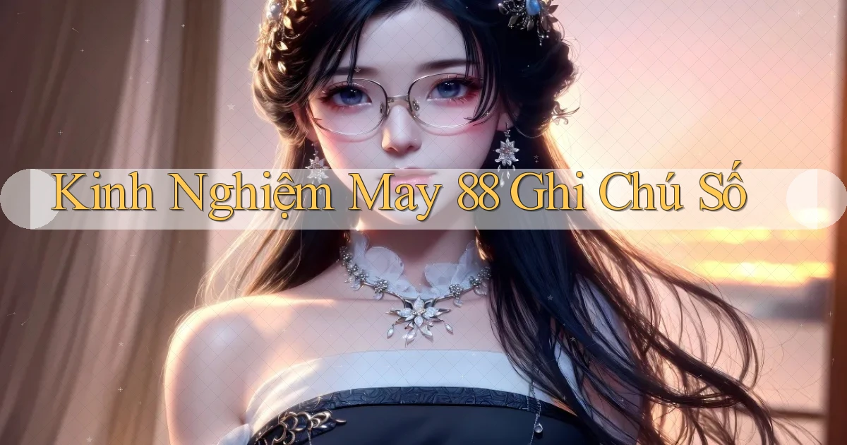 kinh nghiệm may 88 ghi chú số