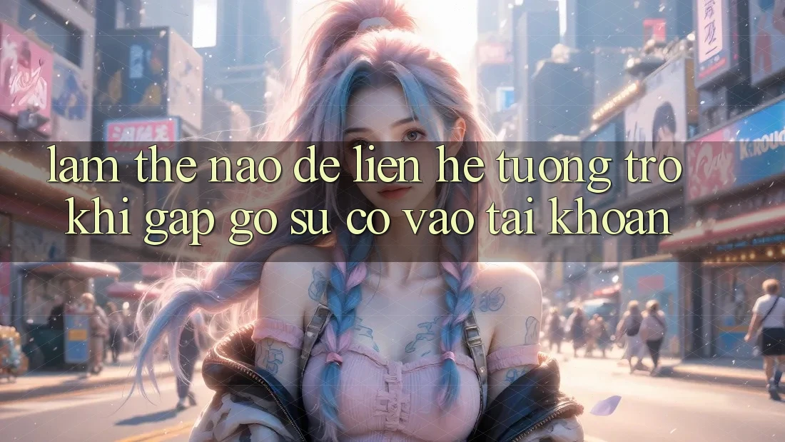 Làm thế nào để liên hệ tương trợ khi gặp gỡ sự cố vào tài khoản?