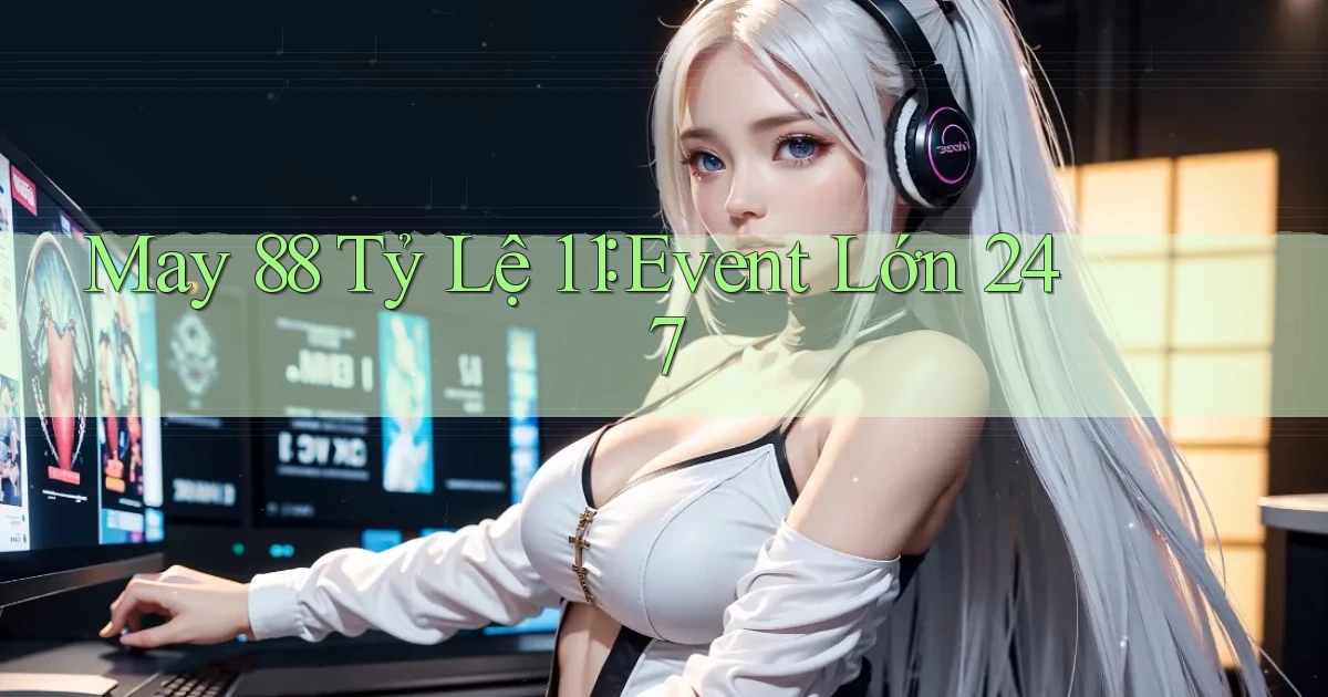 may 88 tỷ lệ 1：1 event lớn 24／7