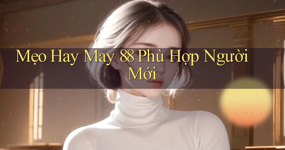 mẹo hay may 88 phù hợp người mới