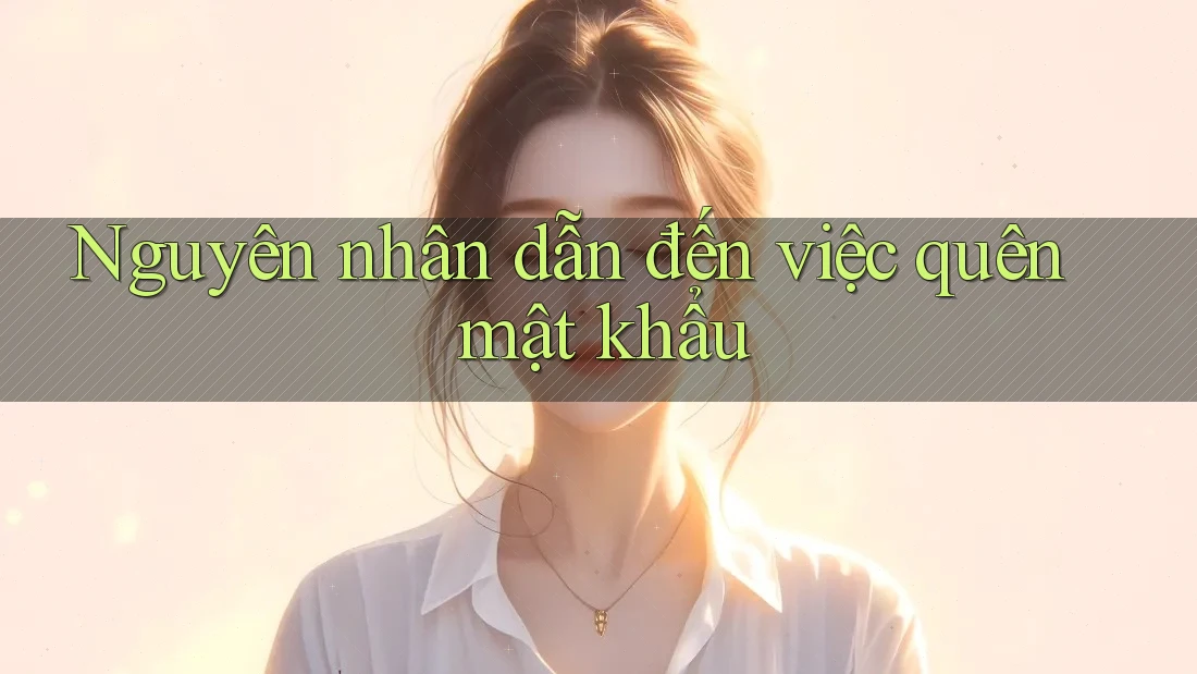 Nguyên nhân dẫn đến việc quên mật khẩu