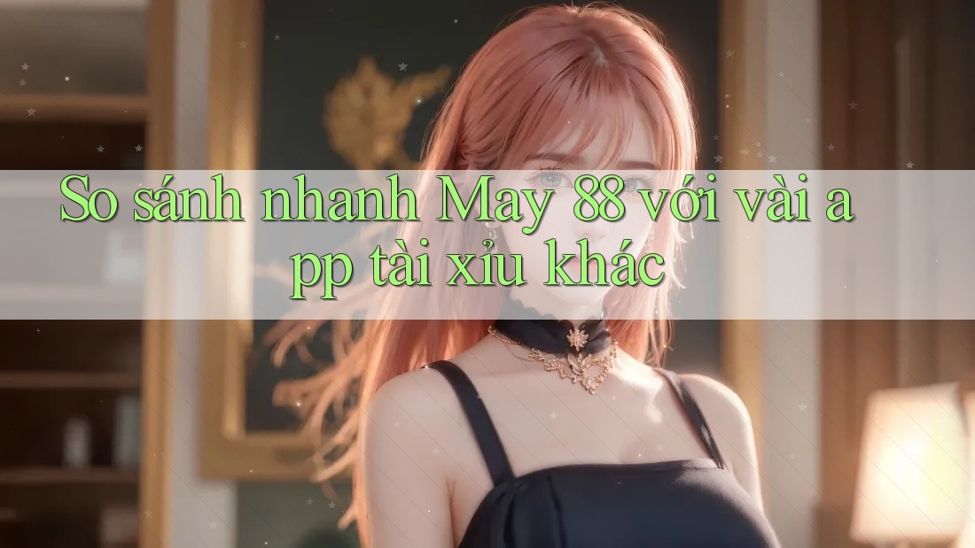 So sánh nhanh May 88 với vài app tài xỉu khác