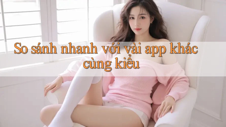 So sánh nhanh với vài app khác cùng kiểu