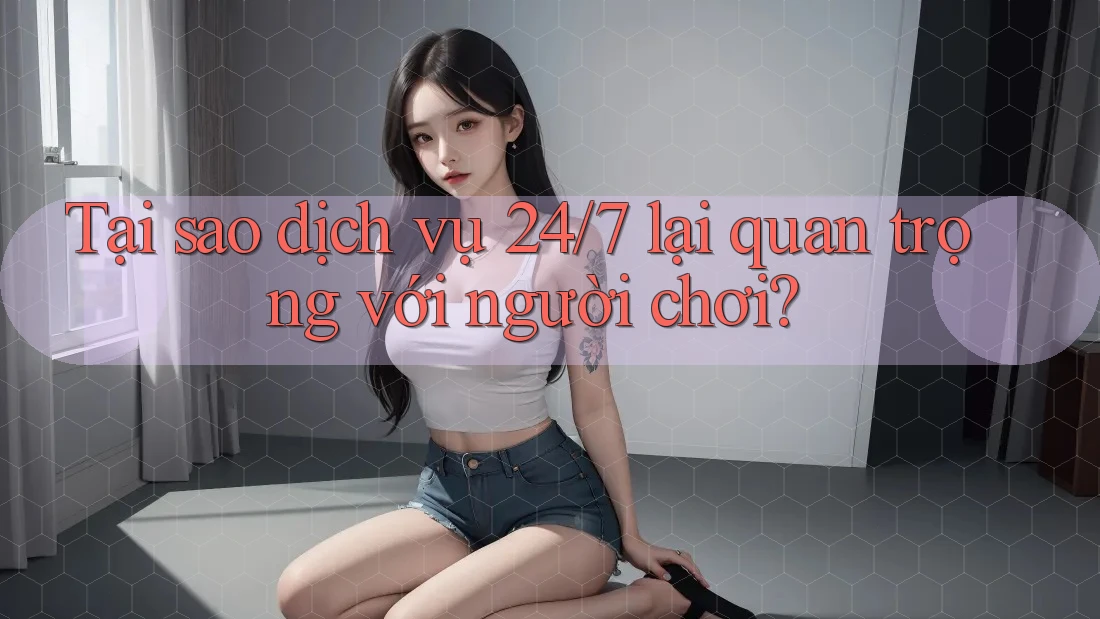 Tại sao dịch vụ 24/7 lại quan trọng với người chơi?