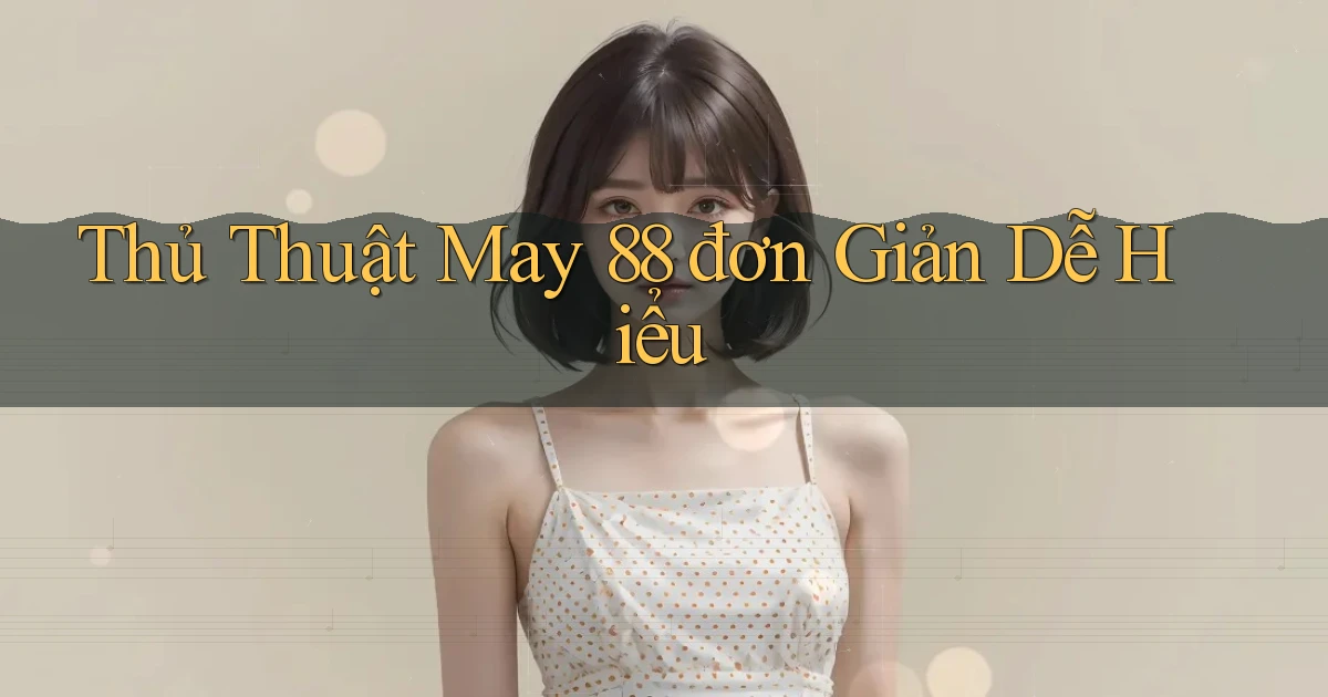 thủ thuật may 88 đơn giản dễ hiểu