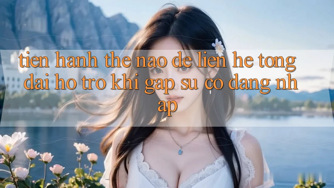 Tiến hành thế nào để liên hệ tổng đài hỗ trợ khi gặp sự cố đăng nhập?