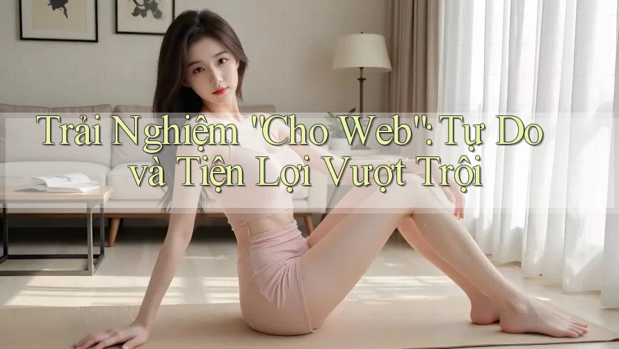 Trải Nghiệm “Cho Web”: Tự Do và Tiện Lợi Vượt Trội