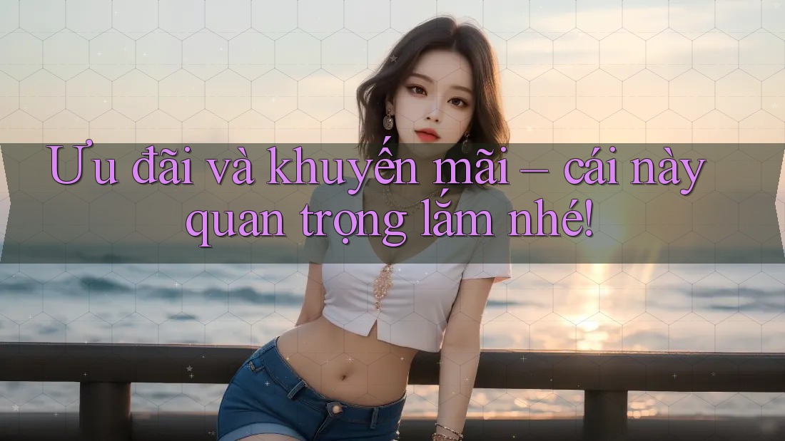 Ưu đãi và khuyến mãi – cái này quan trọng lắm nhé