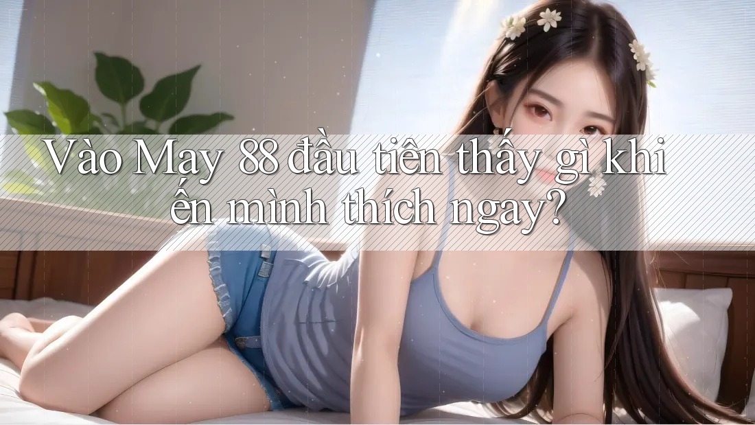 Vào May 88 đầu tiên thấy gì khiến mình thích ngay?